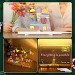 3D Acrylic Writing Board