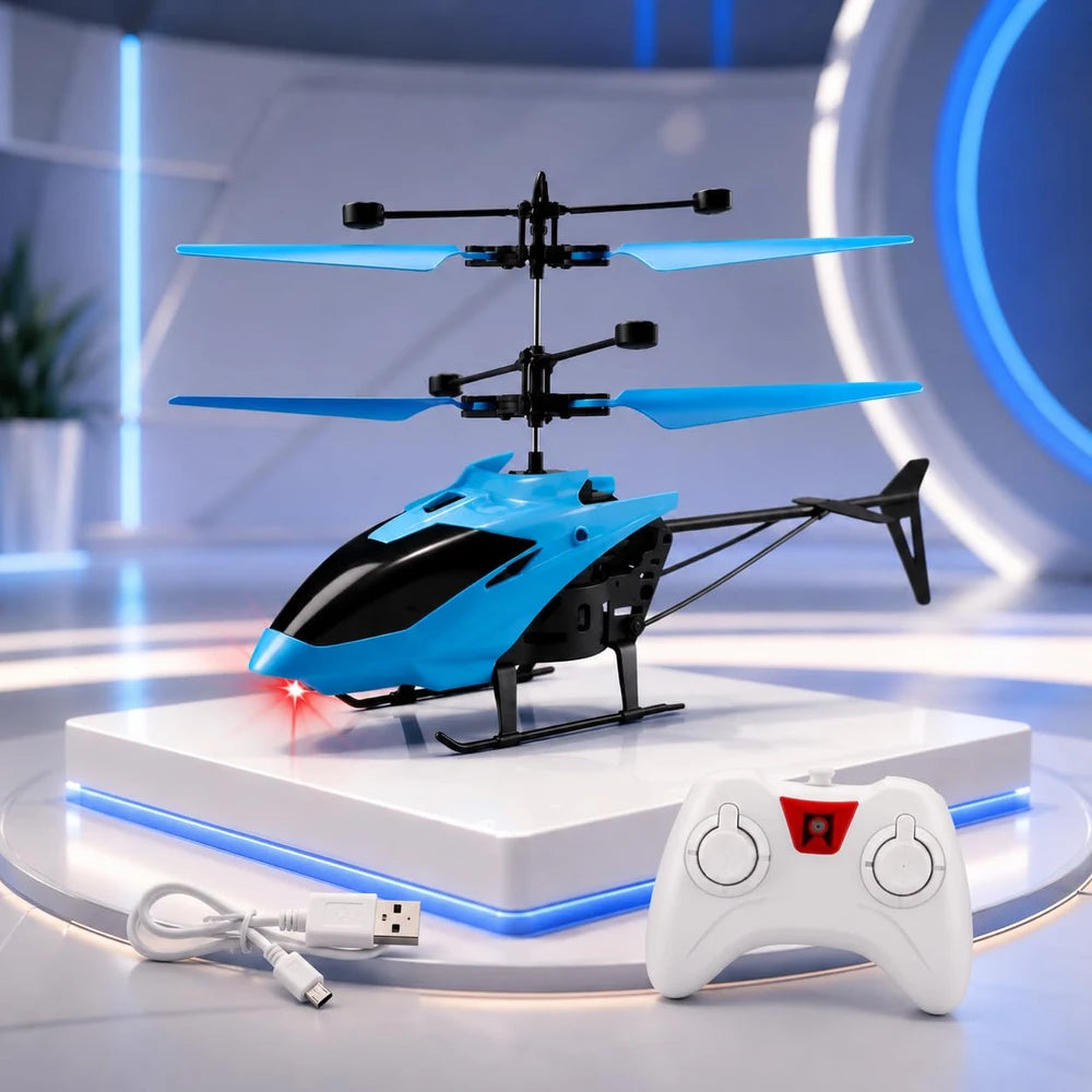 Gravity Sensor RC Helicopter