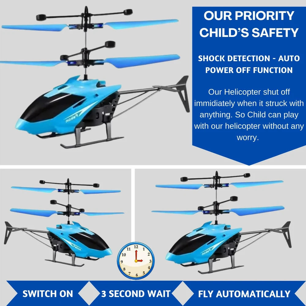 Gravity Sensor RC Helicopter