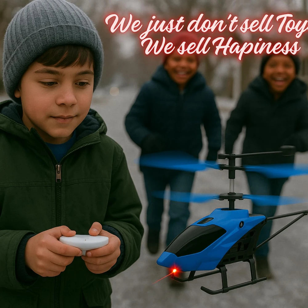 Gravity Sensor RC Helicopter