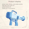 Multicolor Bubble Gun Toy