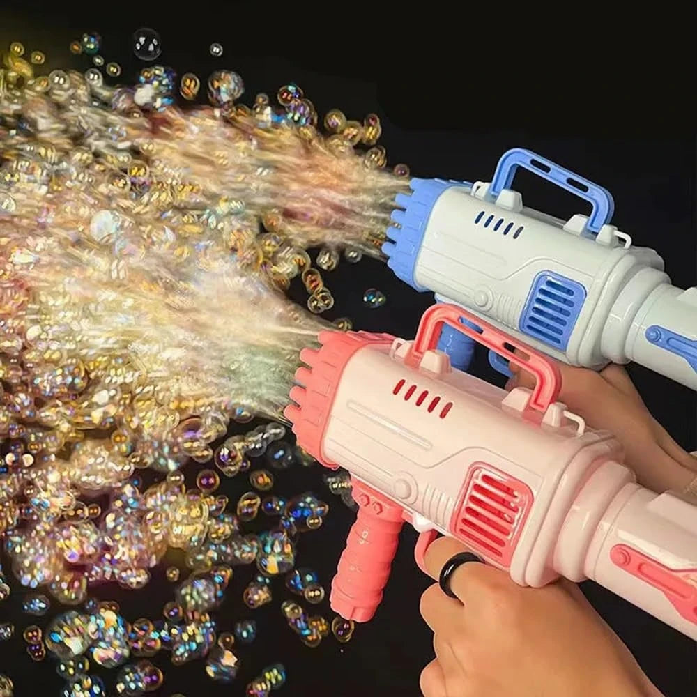 Multicolor Bubble Gun Toy