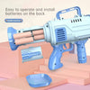 Multicolor Bubble Gun Toy